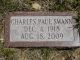 Swann, Charles Paul, Chebeague Island Cemetery